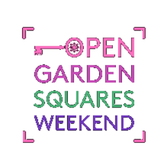 Open Garden Squares Weekend Discount Codes & Deals