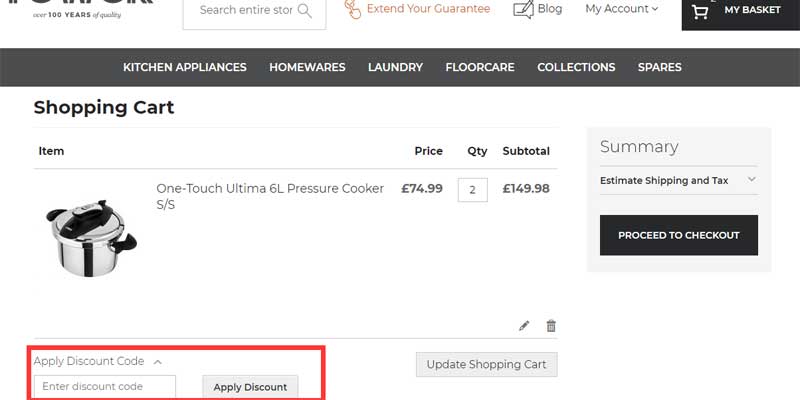 tower housewares discount code uk
