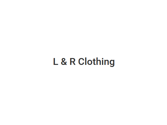 L & R Clothing Promo Code and Vouchers